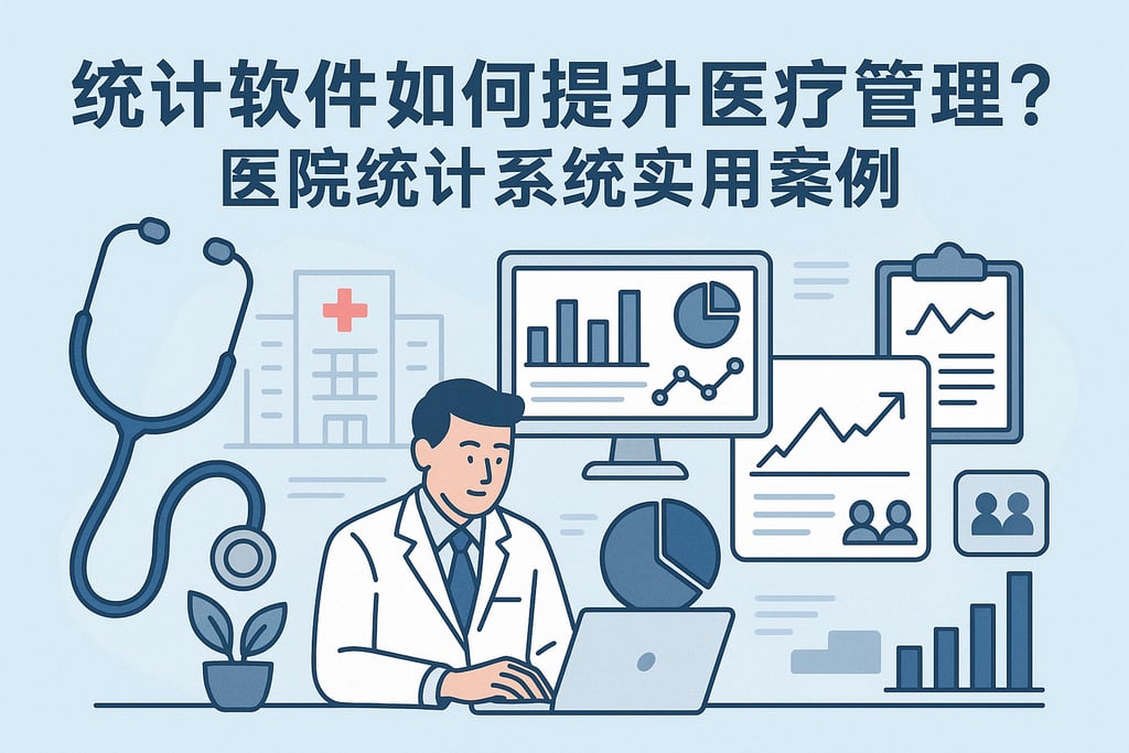统计软件如何提升医疗管理？医院统计系统实用案例