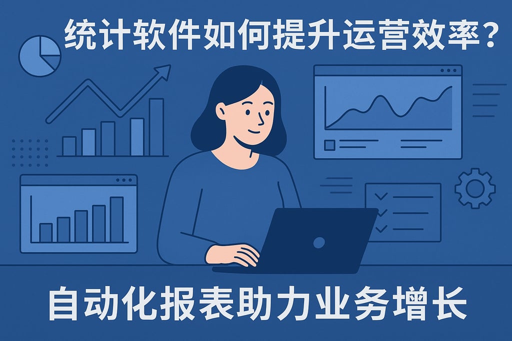 统计软件如何提升运营效率？自动化报表助力业务增长