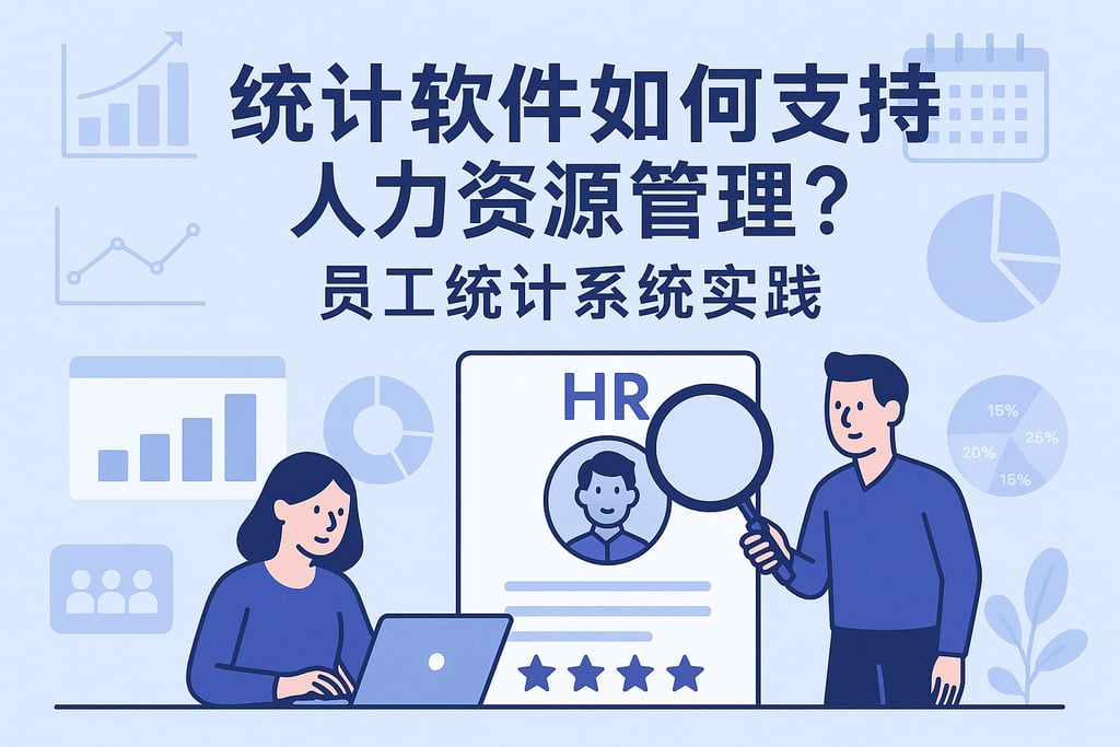 统计软件如何支持人力资源管理？员工统计系统实践
