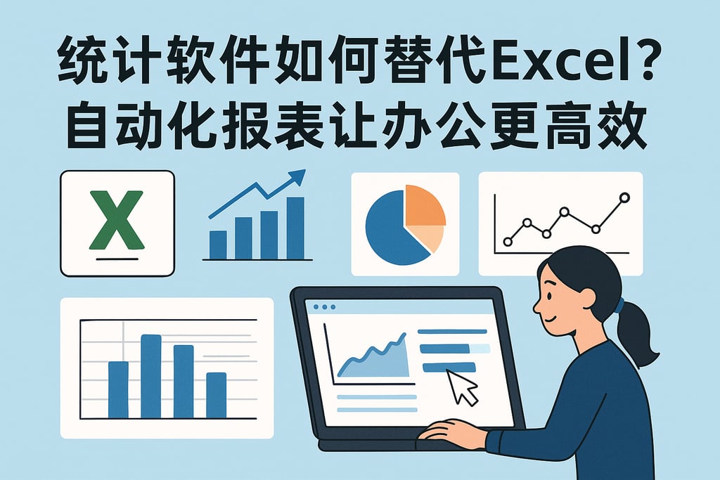 统计软件如何替代Excel？自动化报表让办公更高效