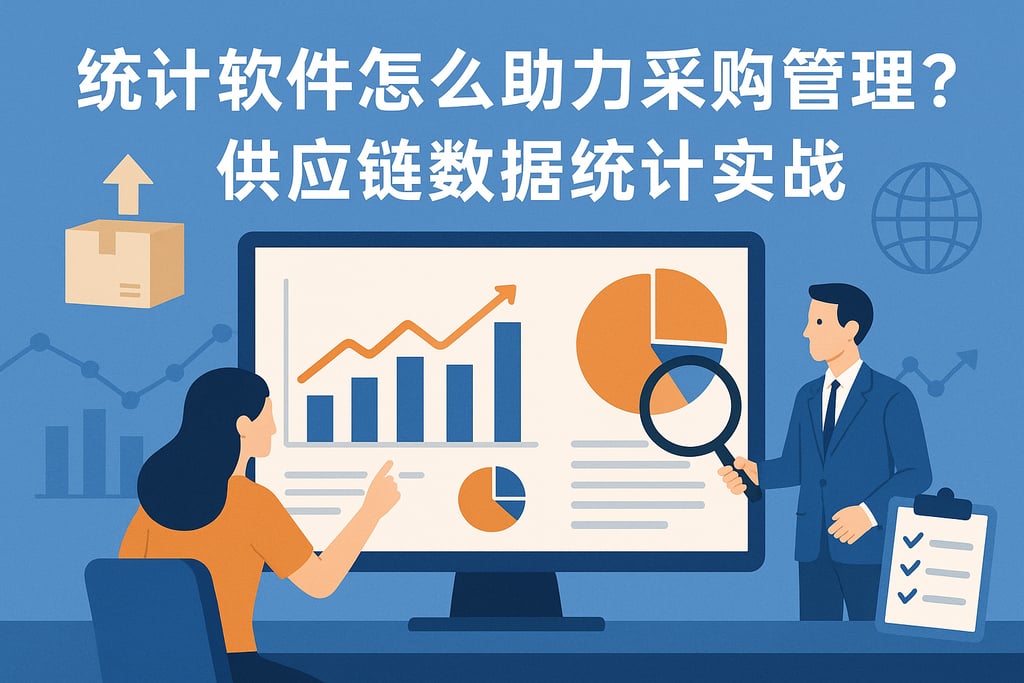 统计软件怎么助力采购管理？供应链数据统计实战