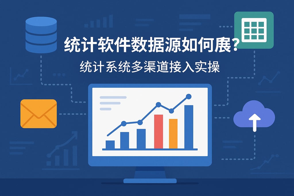 统计软件数据源如何扩展？统计系统多渠道接入实操