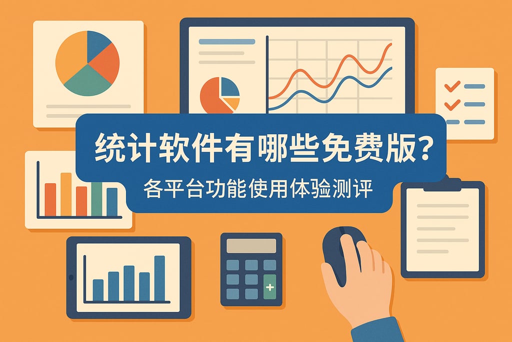 统计软件有哪些免费版？各平台功能使用体验测评