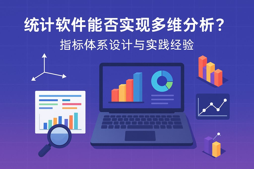 统计软件能否实现多维分析？指标体系设计与实践经验