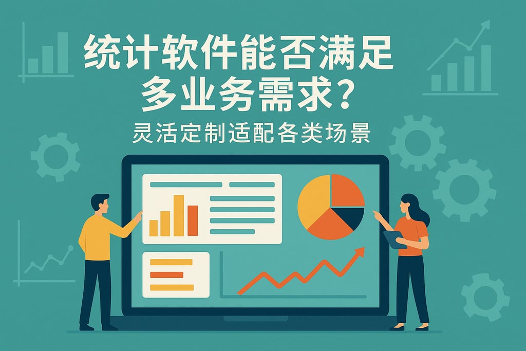 统计软件能否满足多业务需求？灵活定制适配各类场景