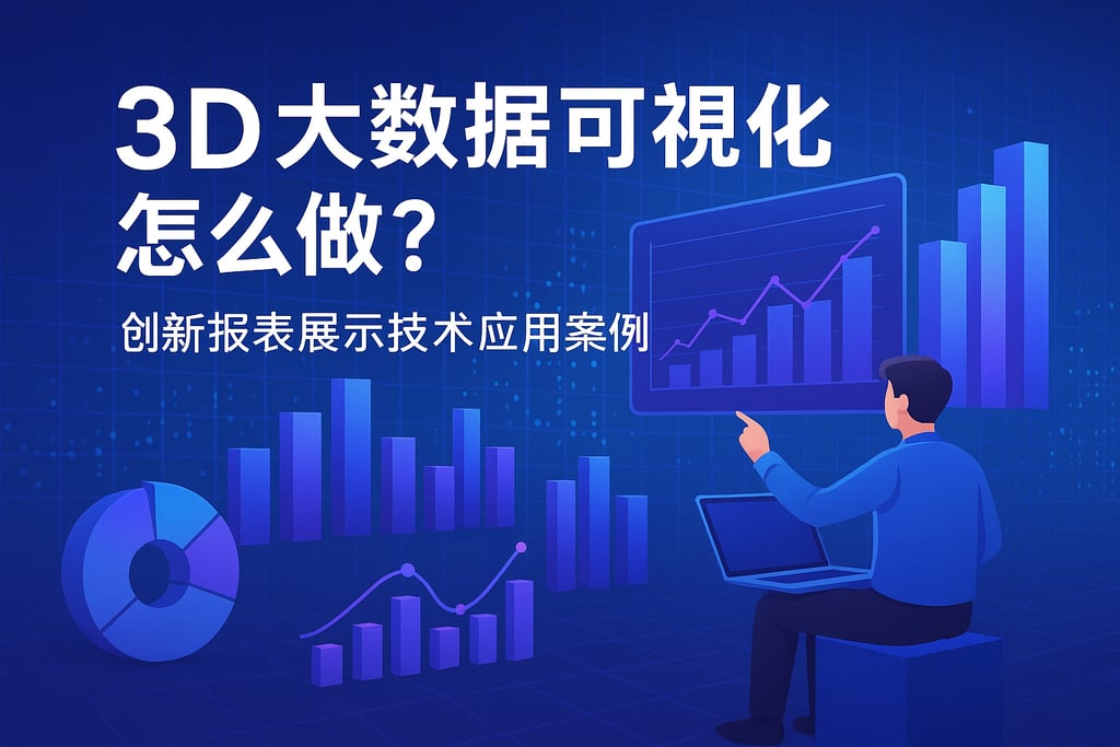 3D大数据可视化怎么做？创新报表展示技术应用案例
