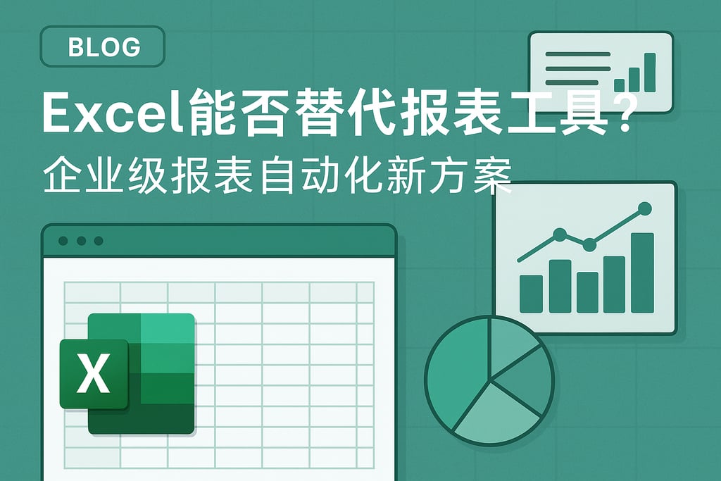 Excel能否替代报表工具？企业级报表自动化新方案