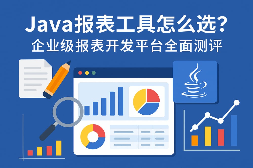Java报表工具怎么选？企业级报表开发平台全面测评