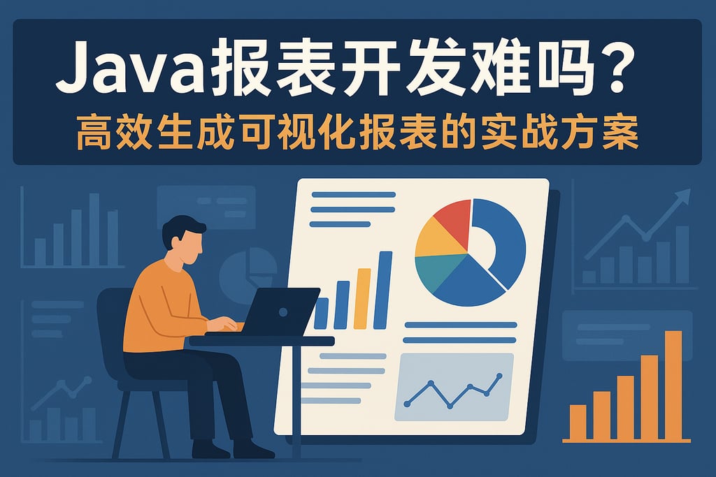 Java报表开发难吗？高效生成可视化报表的实战方案