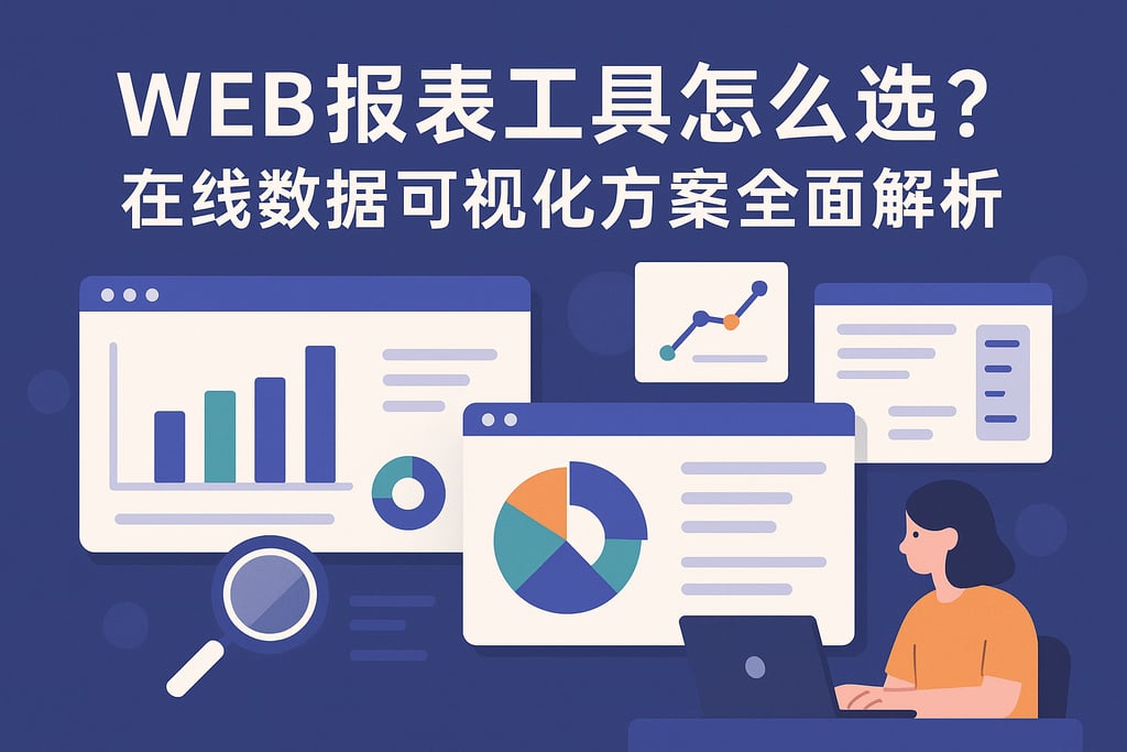 web报表工具怎么选？在线数据可视化方案全面解析