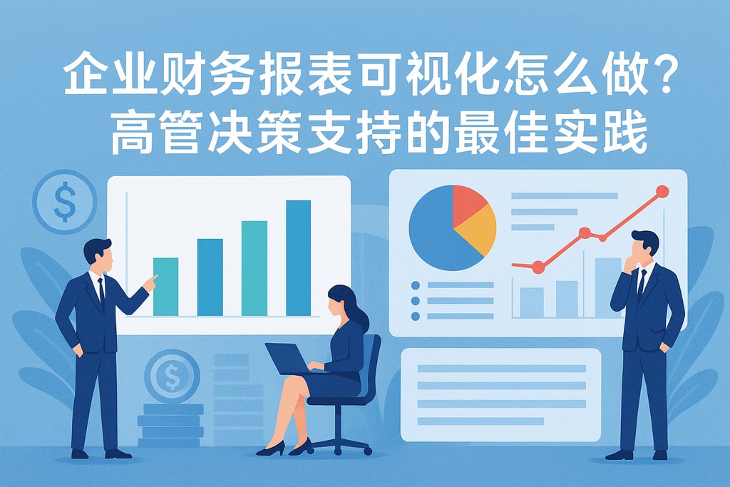 企业财务报表可视化怎么做？高管决策支持的最佳实践