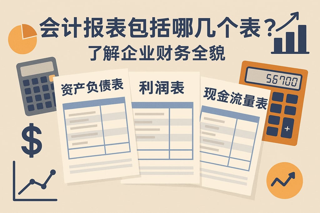 会计报表包括哪几个表？了解企业财务全貌