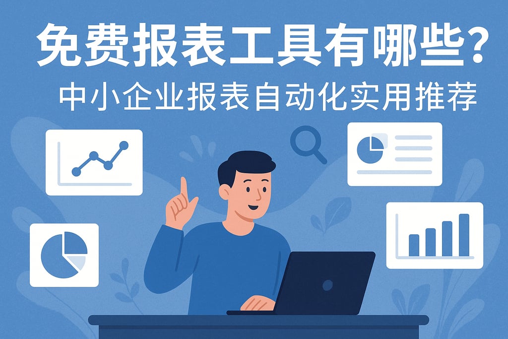 免费报表工具有哪些？中小企业报表自动化实用推荐