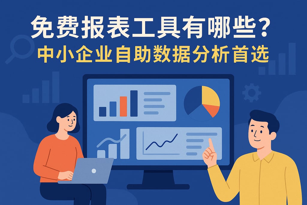 免费报表工具有哪些？中小企业自助数据分析首选