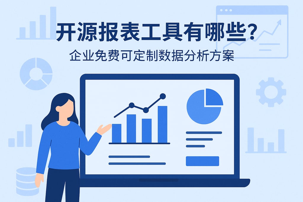 开源报表工具有哪些？企业免费可定制数据分析方案