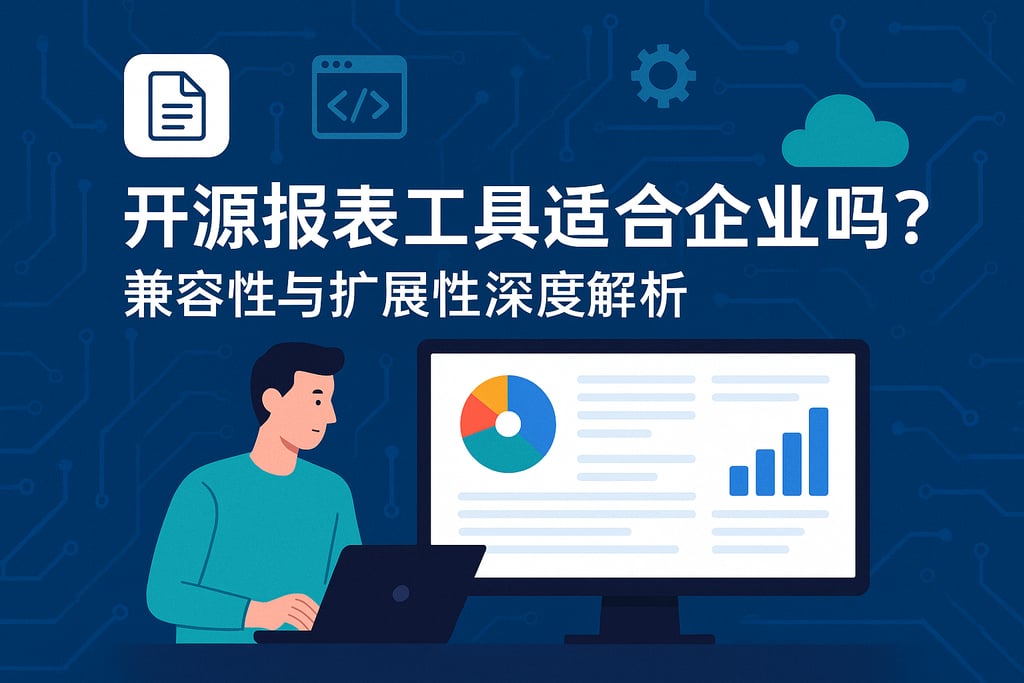 开源报表工具适合企业吗？兼容性与扩展性深度解析
