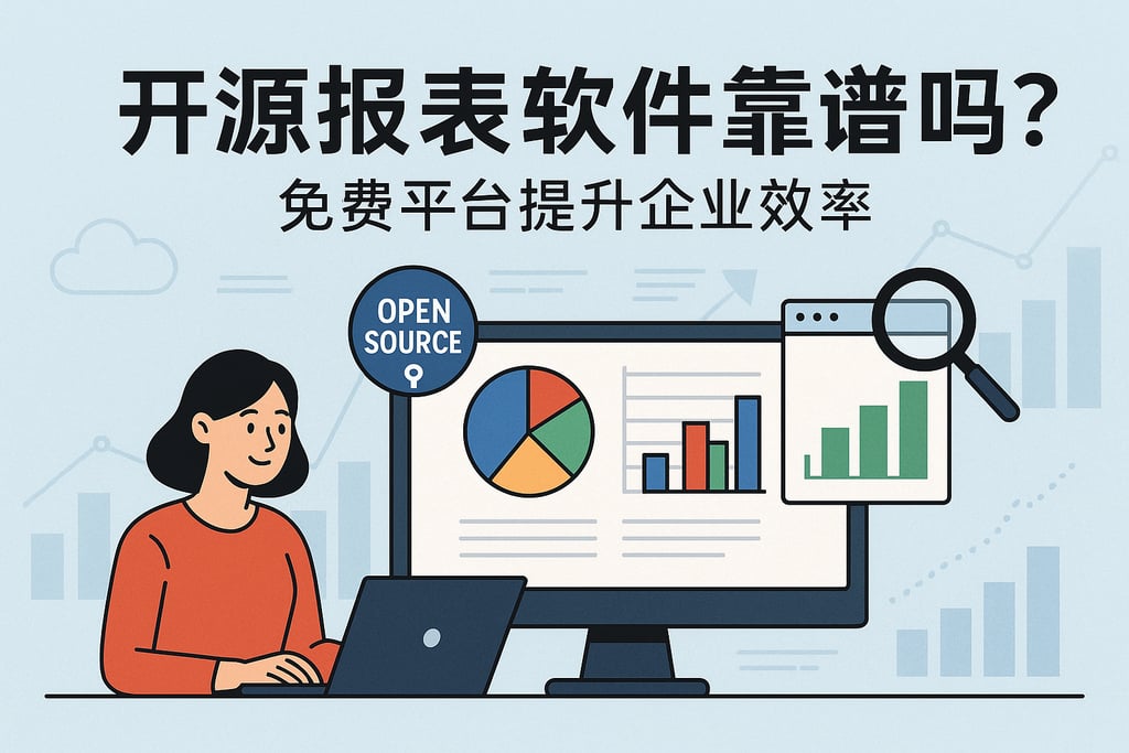 开源报表软件靠谱吗？免费平台提升企业效率
