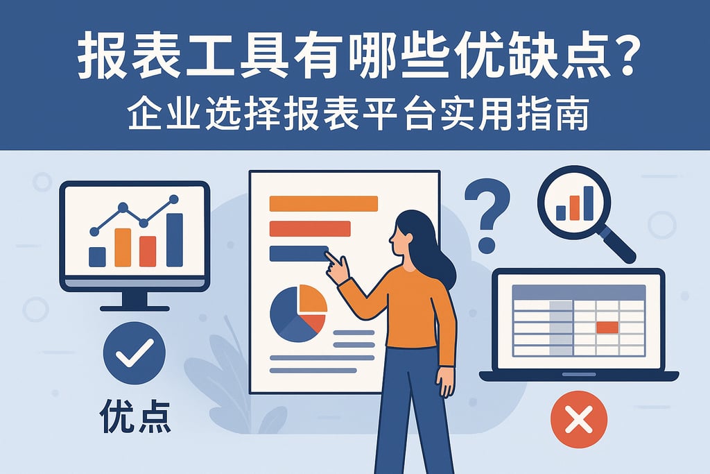 报表工具有哪些优缺点？企业选择报表平台实用指南