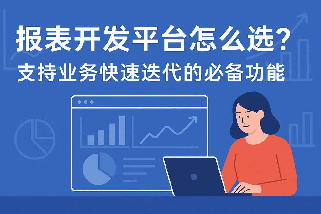 报表开发平台怎么选？支持业务快速迭代的必备功能