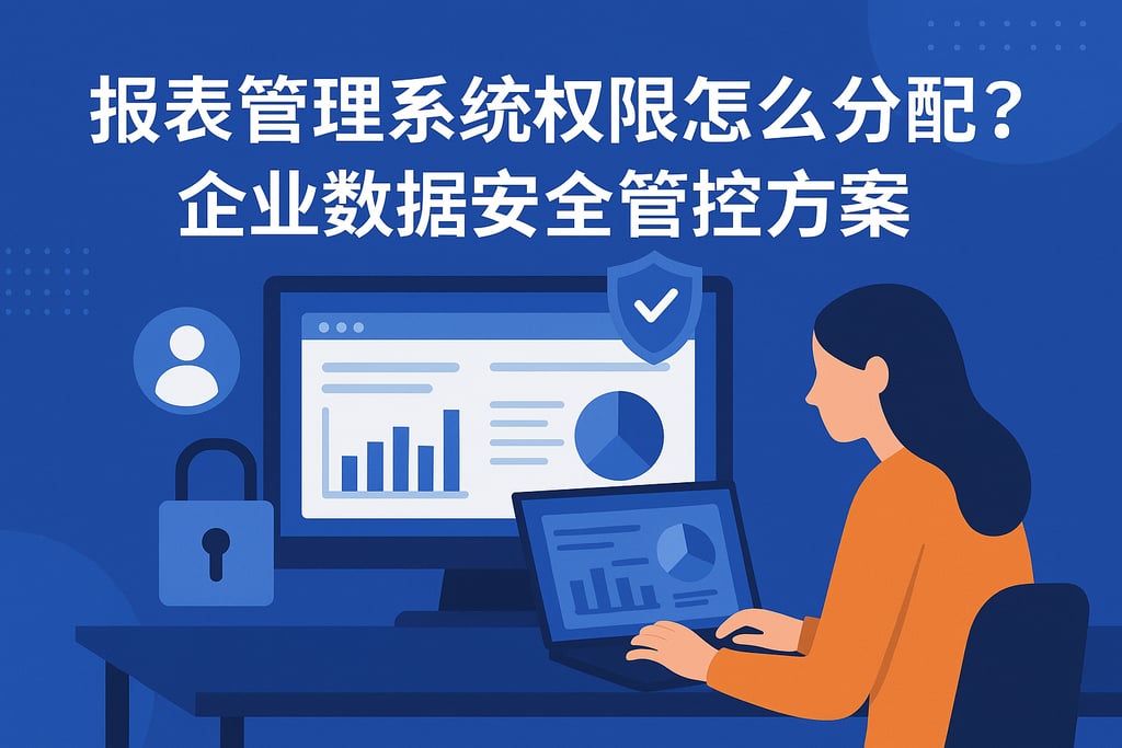 报表管理系统权限怎么分配？企业数据安全管控方案