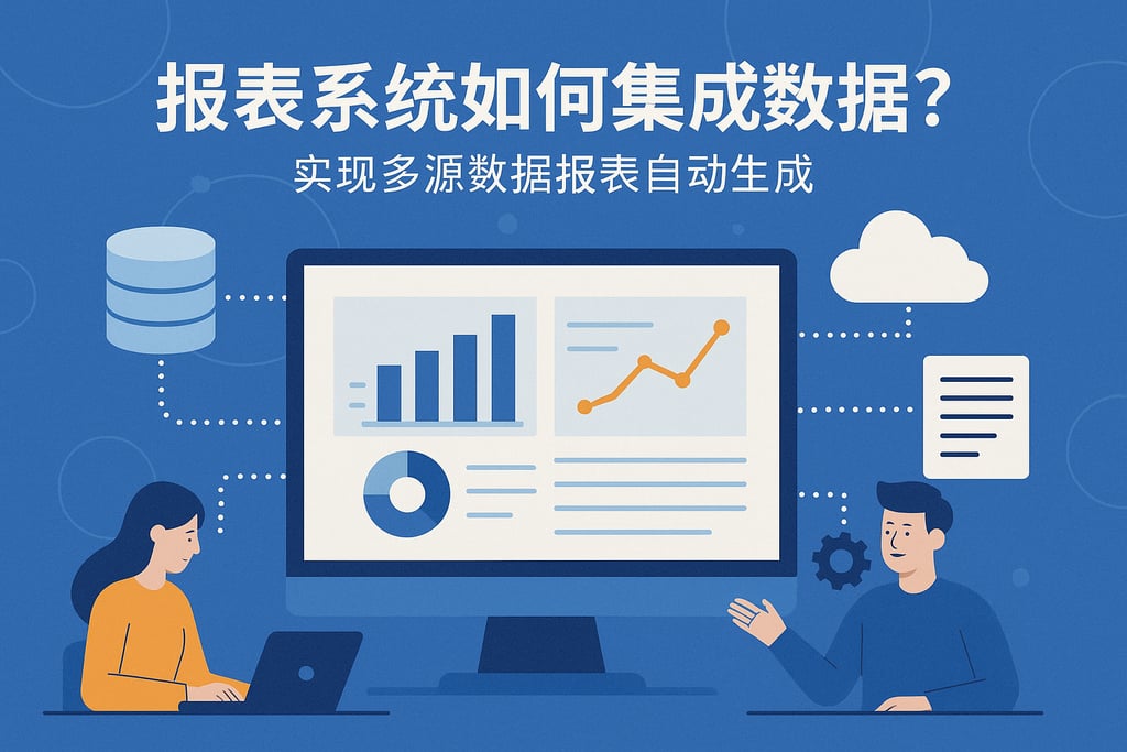 报表系统如何集成数据？实现多源数据报表自动生成
