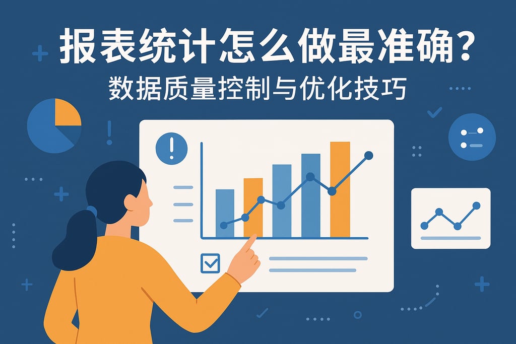 报表统计怎么做最准确？数据质量控制与优化技巧