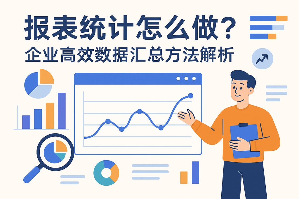 报表统计怎么做？企业高效数据汇总方法解析