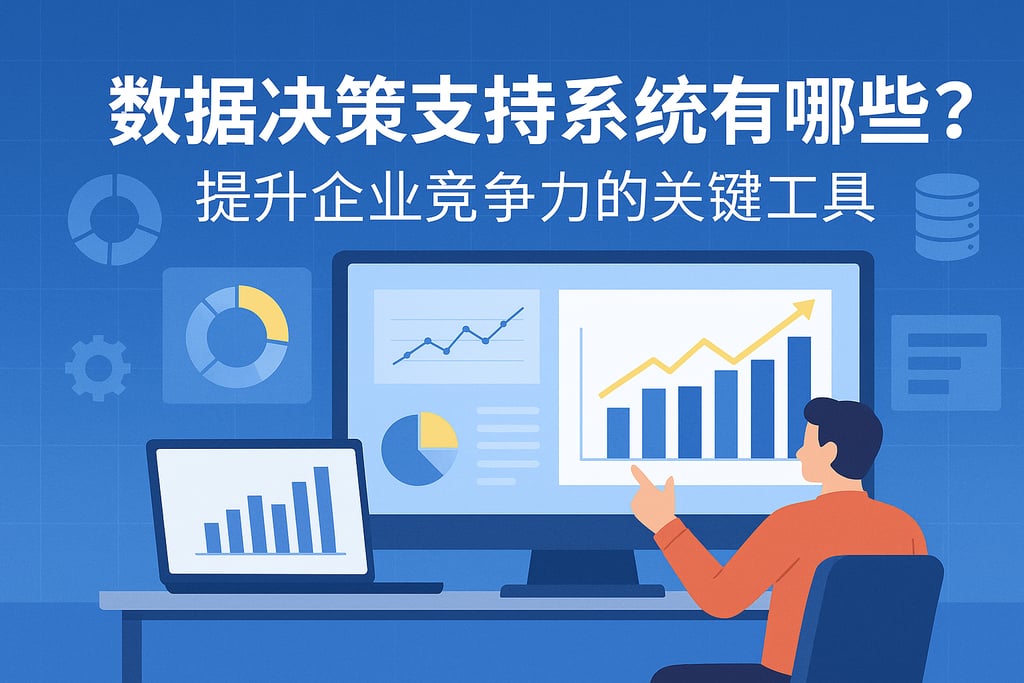 数据决策支持系统有哪些？提升企业竞争力的关键工具