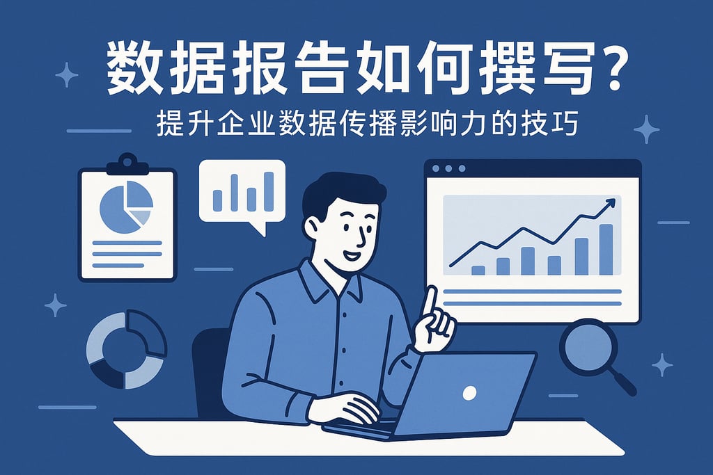 数据报告如何撰写？提升企业数据传播影响力的技巧