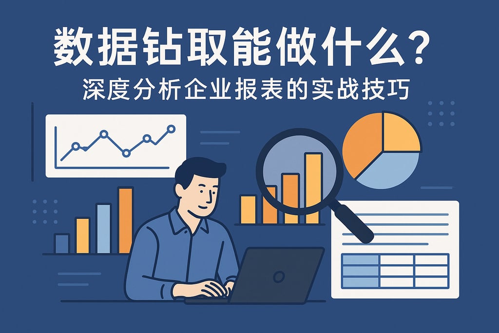 数据钻取能做什么？深度分析企业报表的实战技巧