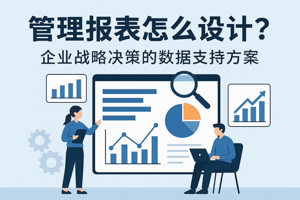 管理报表怎么设计？企业战略决策的数据支持方案
