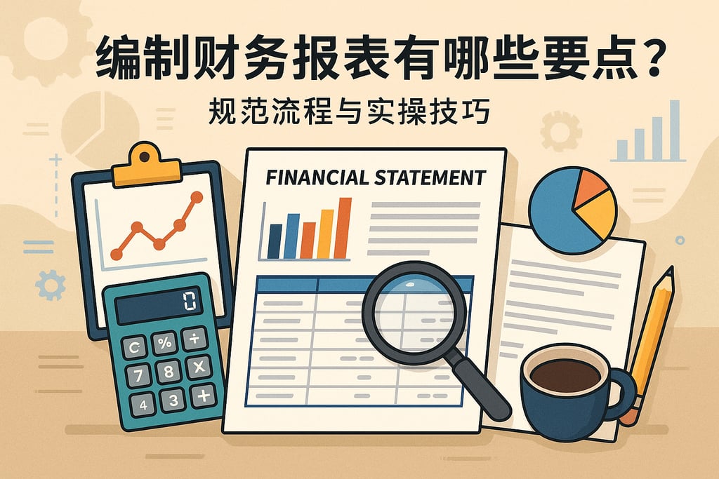 编制财务报表有哪些要点？规范流程与实操技巧