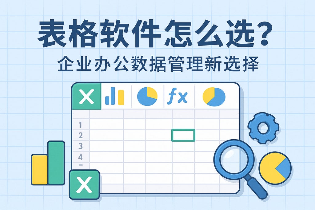 表格软件怎么选？企业办公数据管理新选择