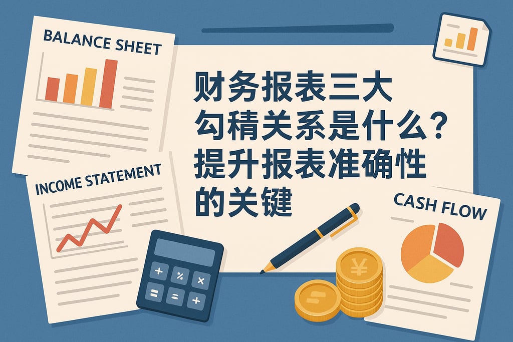 财务报表三大勾稽关系是什么？提升报表准确性的关键