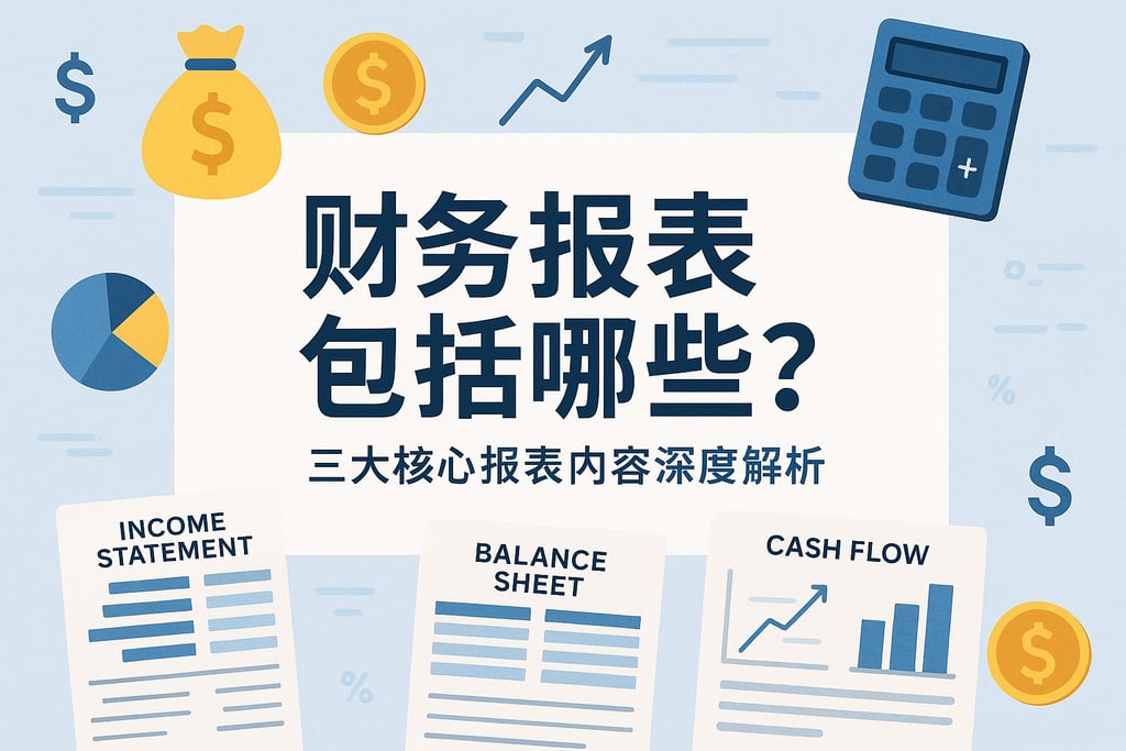 财务报表包括哪些？三大核心报表内容深度解析