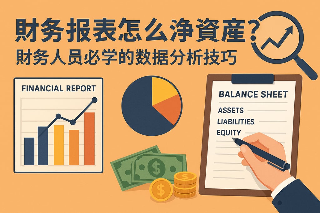 财务报表怎么看净资产？财务人员必学的数据分析技巧