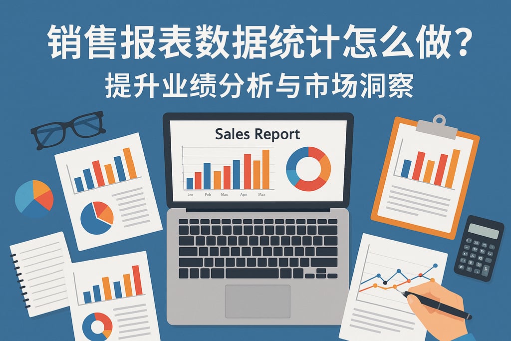 销售报表数据统计怎么做？提升业绩分析与市场洞察