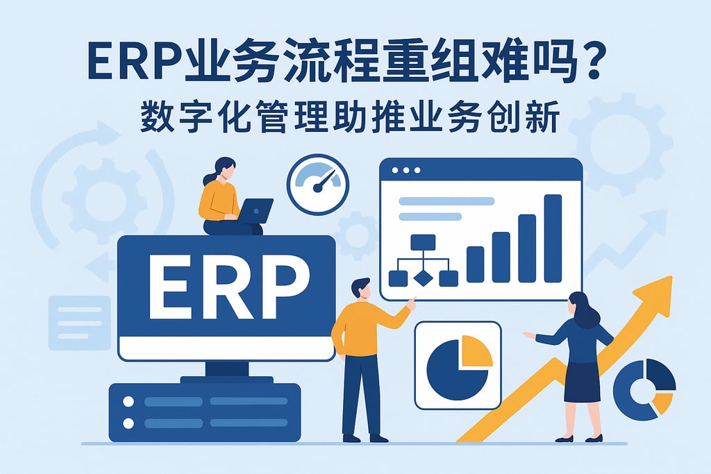 ERP业务流程重组难吗？数字化管理助推业务创新