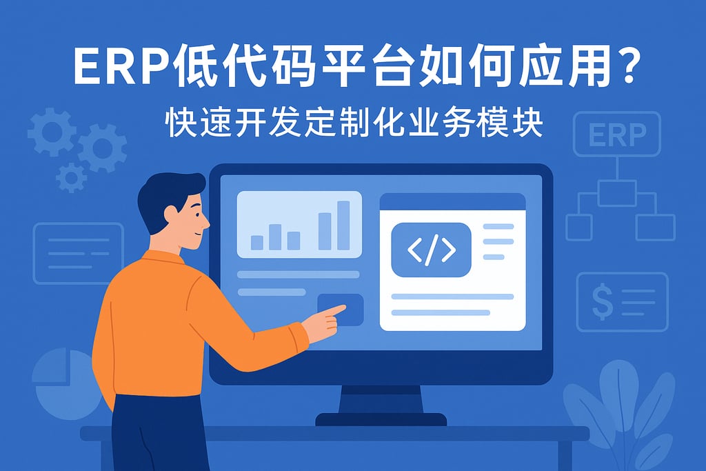 ERP低代码平台如何应用？快速开发定制化业务模块