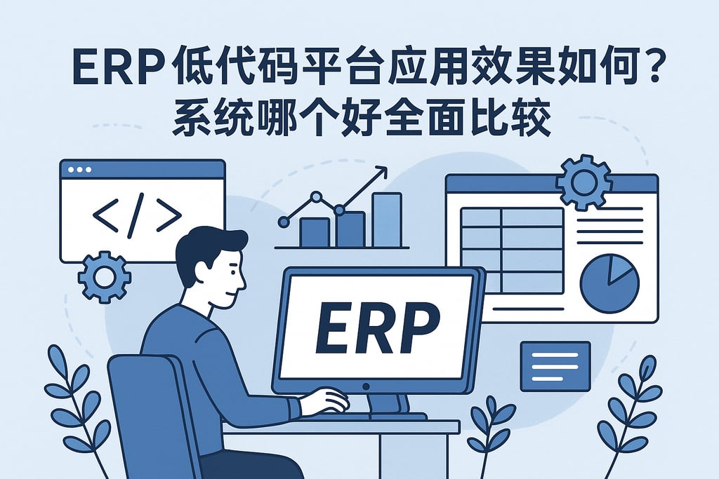 ERP低代码平台应用效果如何？系统哪个好全面比较