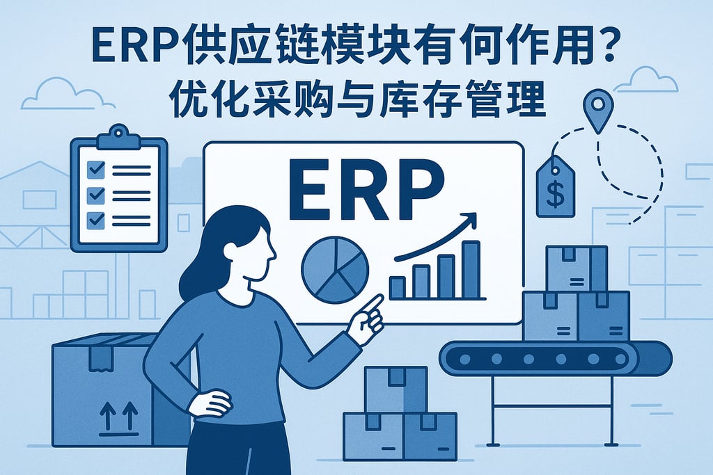 ERP供应链模块有何作用？优化采购与库存管理