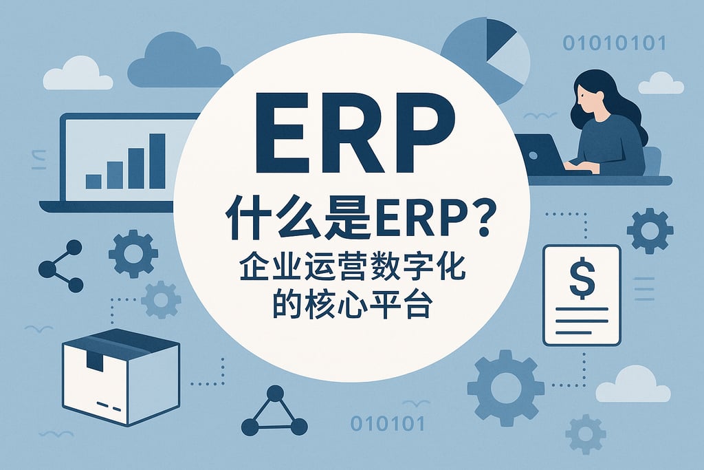 ERP到底是什么？企业运营数字化的核心平台