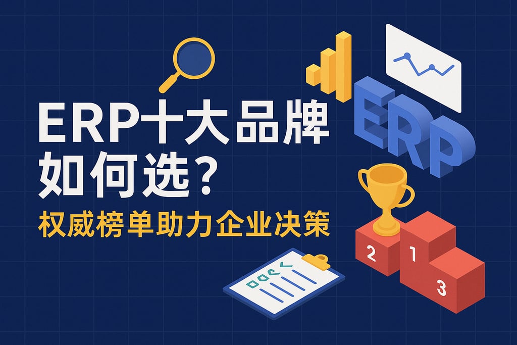 ERP十大品牌如何选？权威榜单助力企业决策