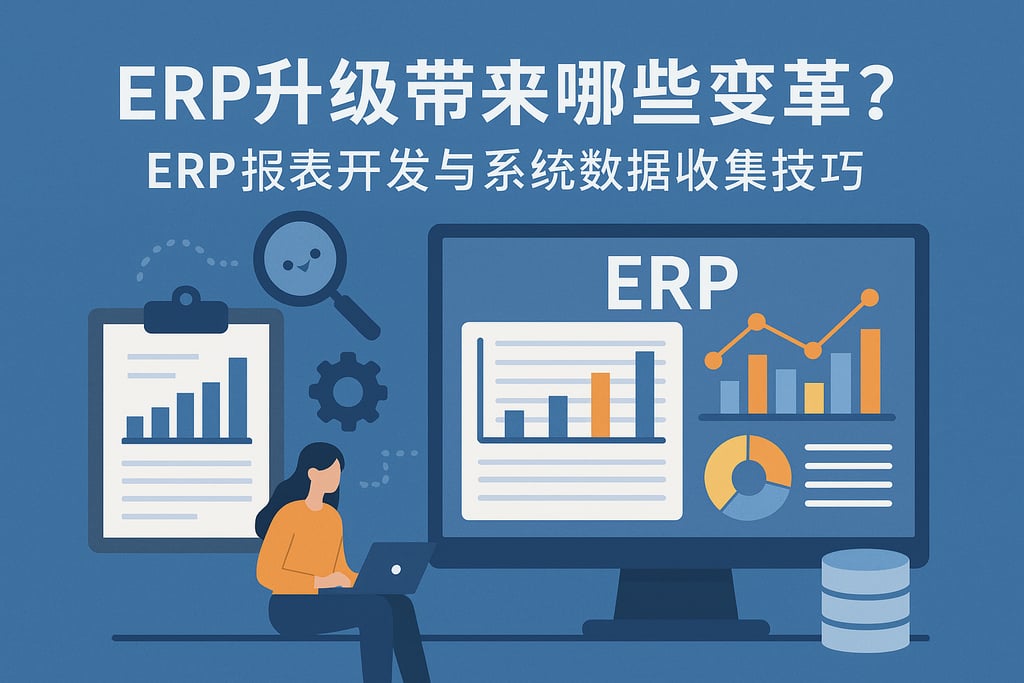 ERP升级带来哪些变革？ERP报表开发与系统数据收集技巧