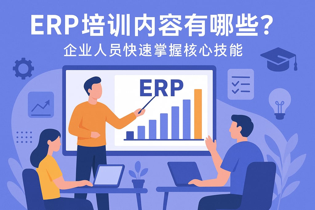 ERP培训内容有哪些？企业人员快速掌握核心技能