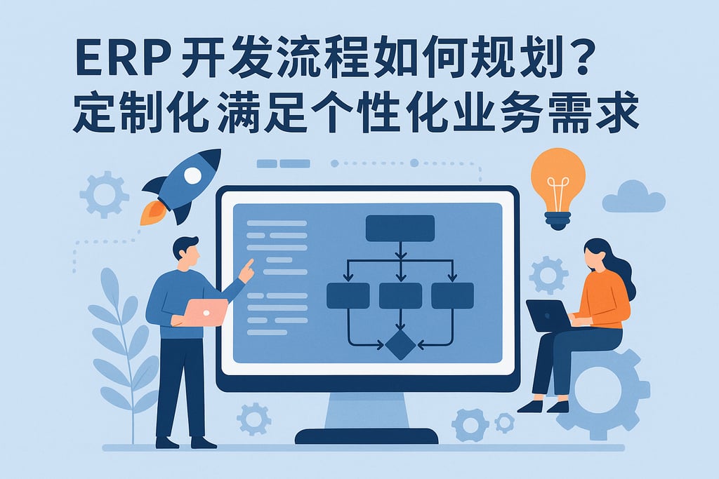 ERP开发流程如何规划？定制化满足个性化业务需求