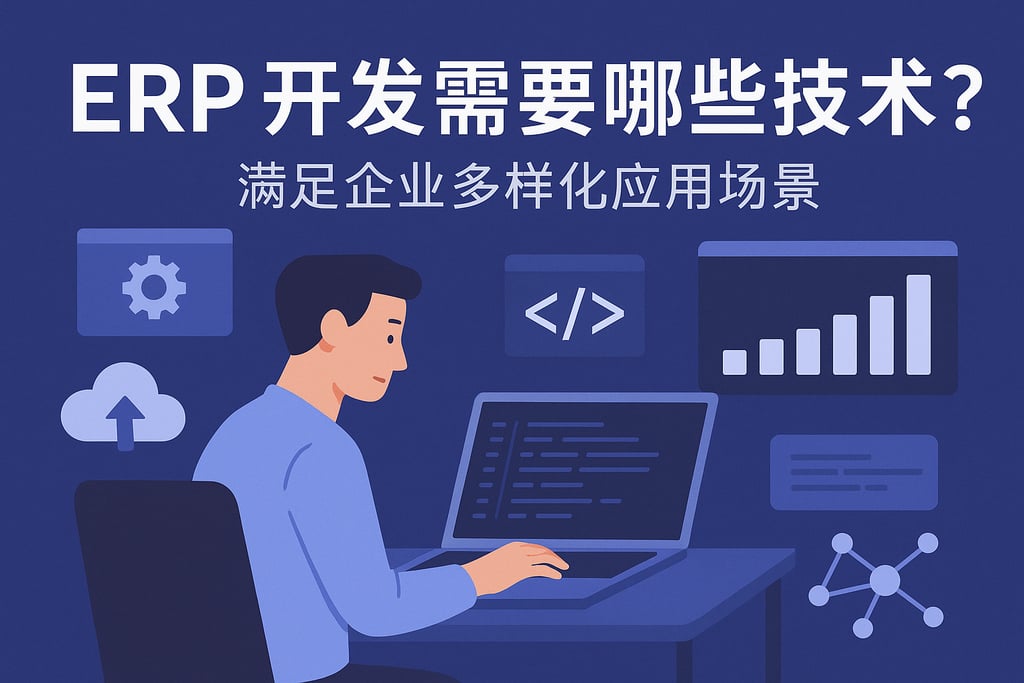 ERP开发需要哪些技术？满足企业多样化应用场景