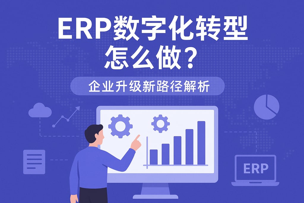 ERP数字化转型怎么做？企业升级新路径解析