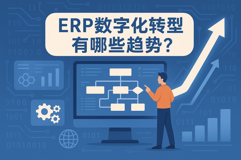 ERP数字化转型有哪些趋势？ERP业务流程重组优化管理流程