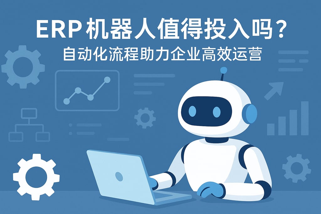 ERP机器人是否值得投入？自动化流程助力企业高效运营